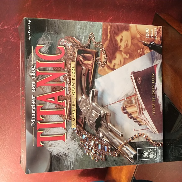 Puzzle Mistero 1000 Pezzi – Omicidio Sul Titanic – Risolvi Il Crimine Mentre Monti - 6
